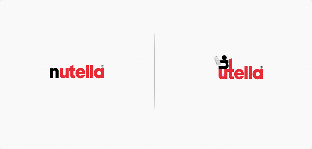 nutella logos afectados por sus productos