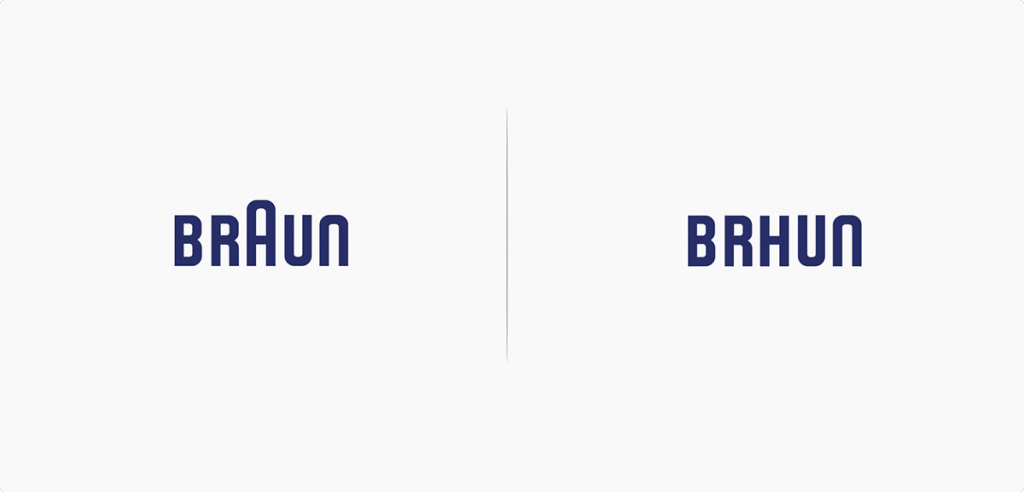 braun logos afectados por sus productos