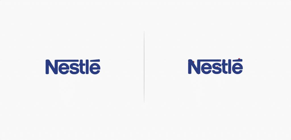 netstle logos afectados por sus productos