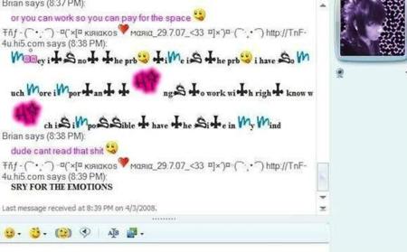 Lista de emoticonos personalizados en MSN