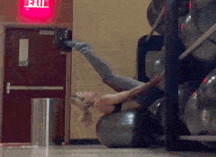 personajes que te encuentras en el gimnasio