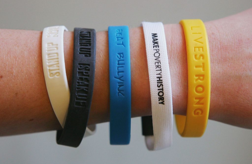 pulseras livestrong silicona