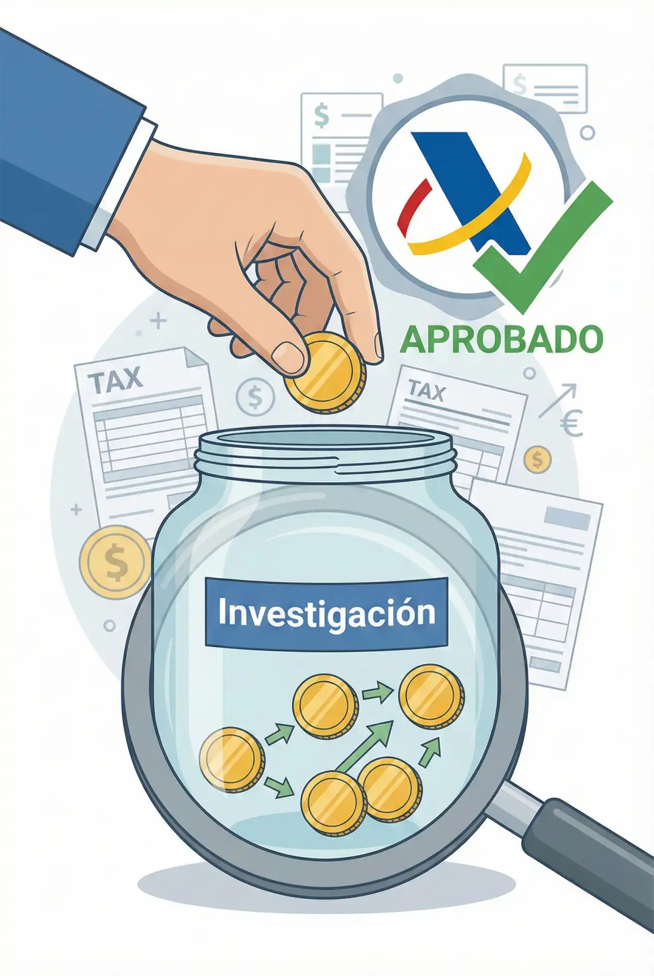 Infografia sobre la donación a entidades públicas para la investigación en España