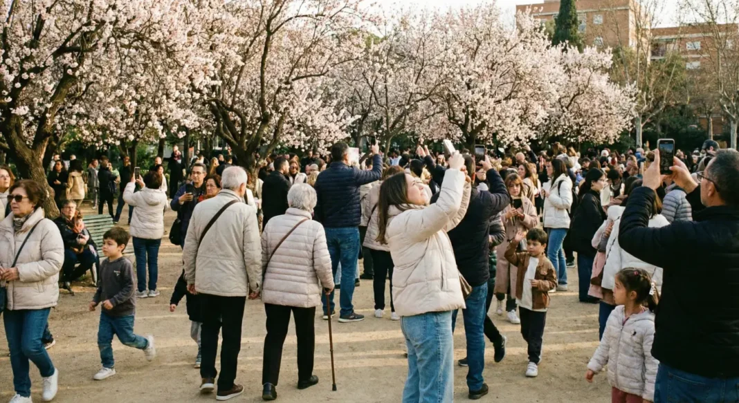 Almendros en flor 2026: los parques que se llenan primero y cómo evitar las multitudes