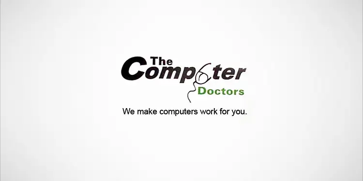 Error en el logo The Computer Doctors