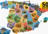 Las 50 provincias de España y su dato más curioso Mapa de españa con datos curiosos por provincias