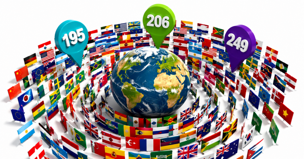 Cuántos países hay en el mundo: la respuesta oficial depende de a quién le preguntes infografia de cuantos países hay reconocidos en el mundo