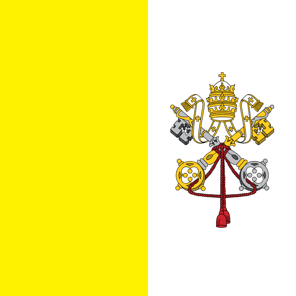 Bandera del País del Vaticano