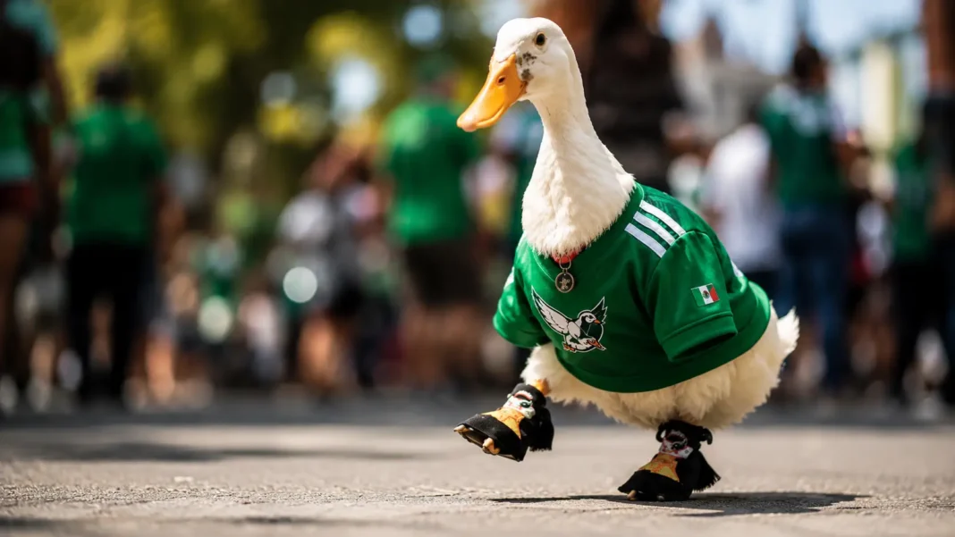 Merlín, el pato que le robó el Mundial a la FIFA (y tiene su propia página de Wikipedia) Merlin el pato, la mascota no oficial del mundial 2026