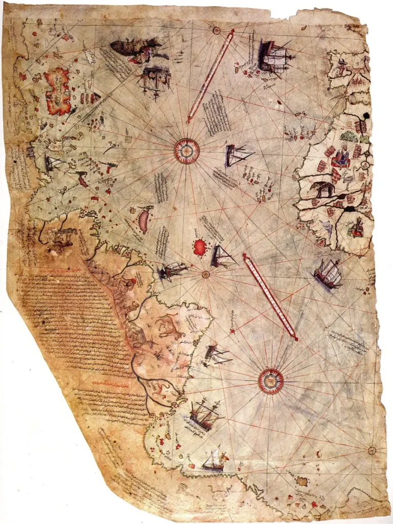 El mapa de Piri Reis: la Antártida sin hielo en 1513