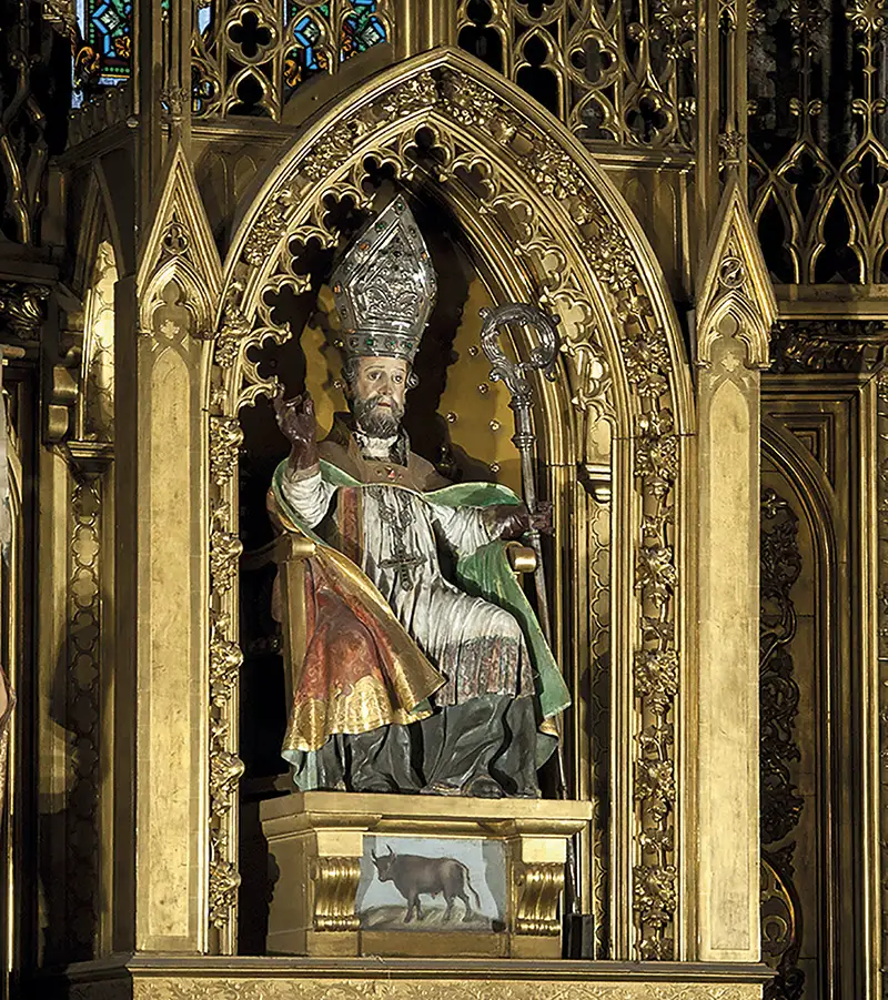 Imagen de San Saturnino, el auténtico patrón de Pamplona