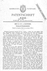 Patente del primer coche de la historia