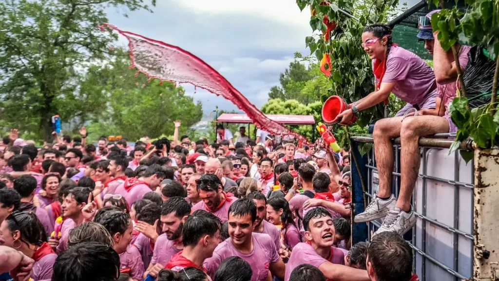 batalla del vino de haro
