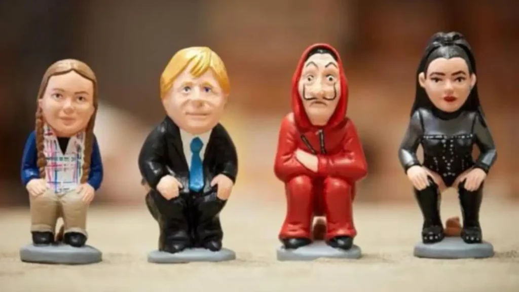 Figuras famosas hechas en caganer