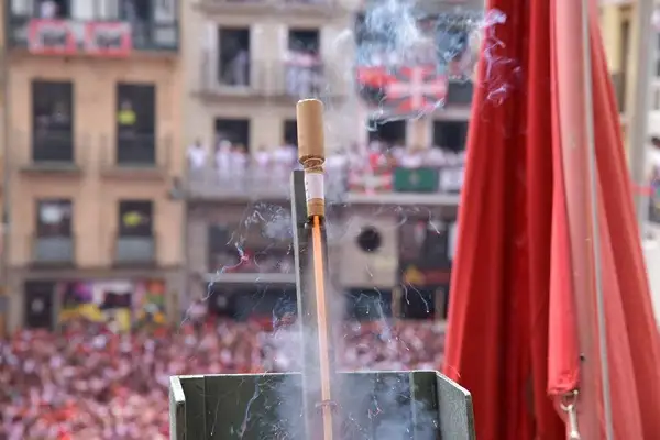 Cómo es el cohete del chupinazo de San Fermín